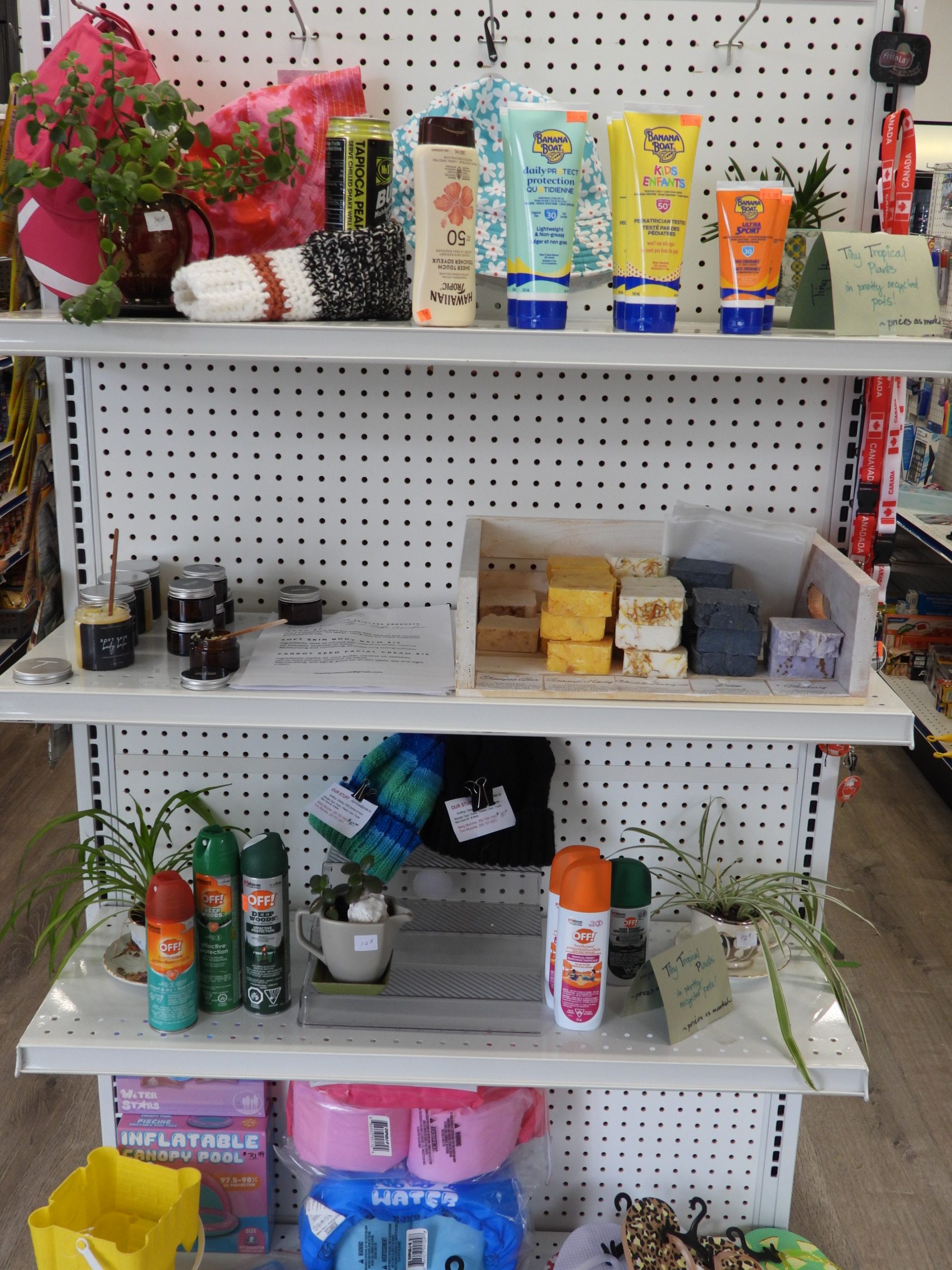 Soaps and other items